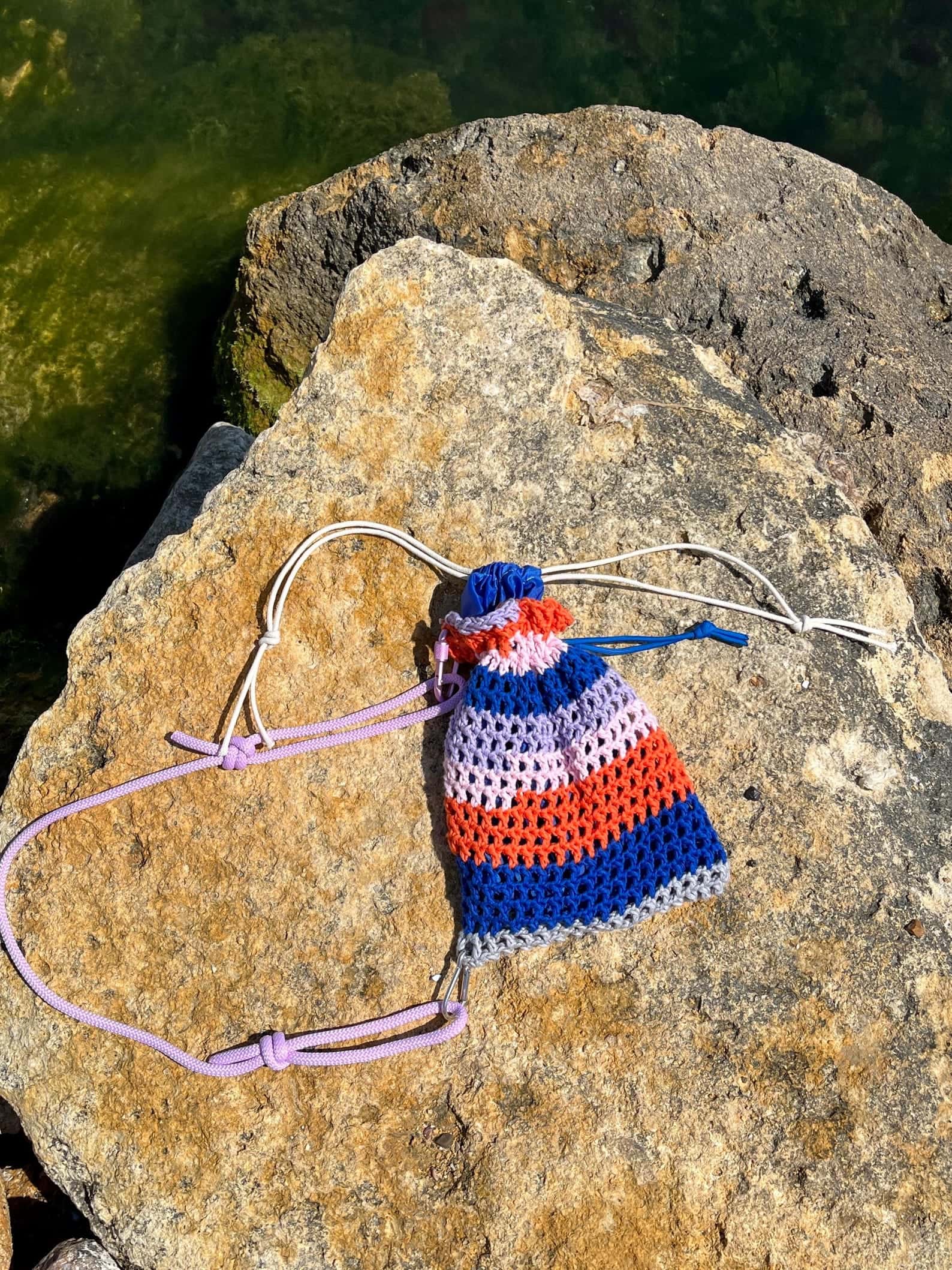 Mini Crossbody Mesh Bag