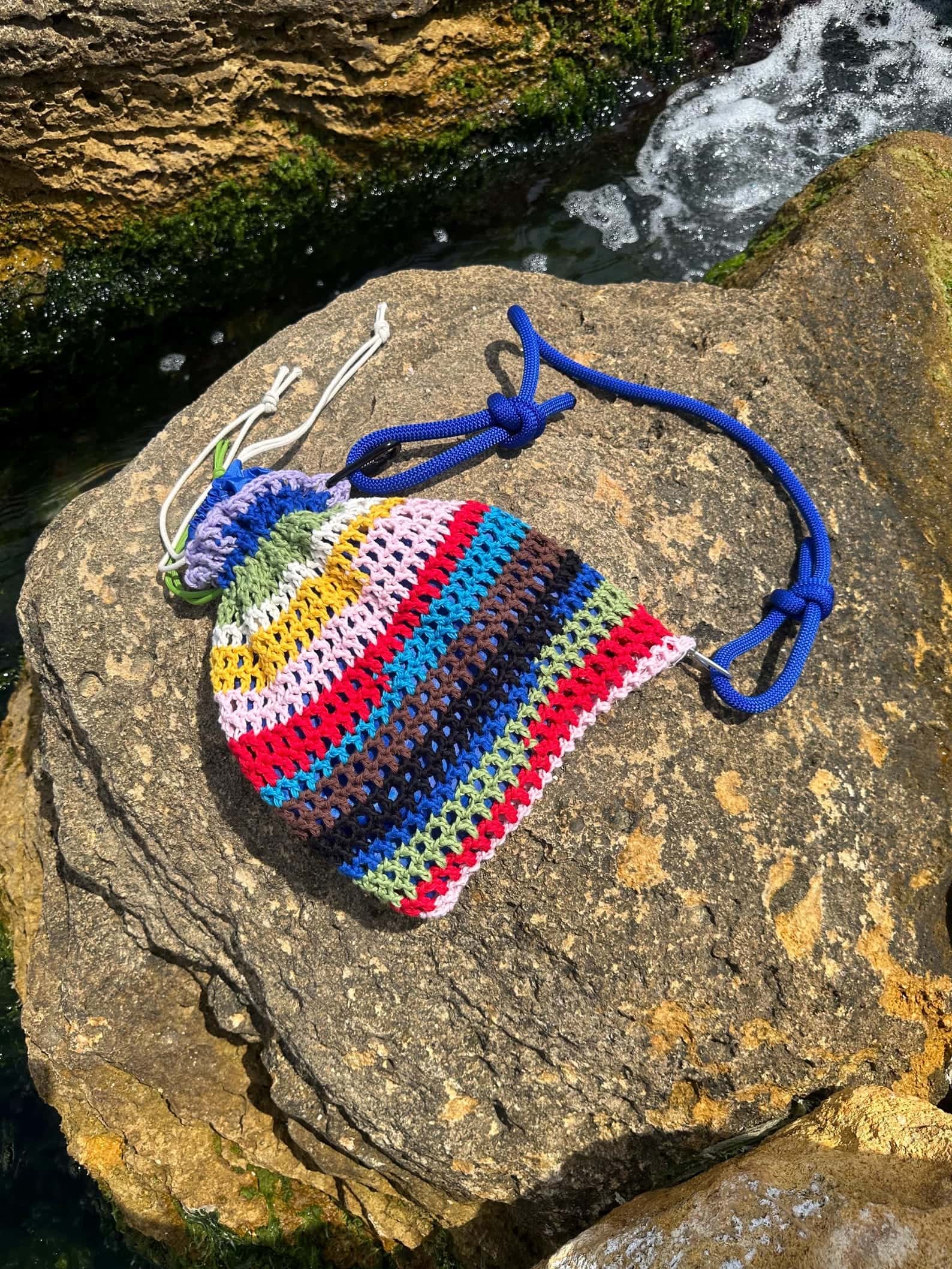 Crossbody Mesh Bag