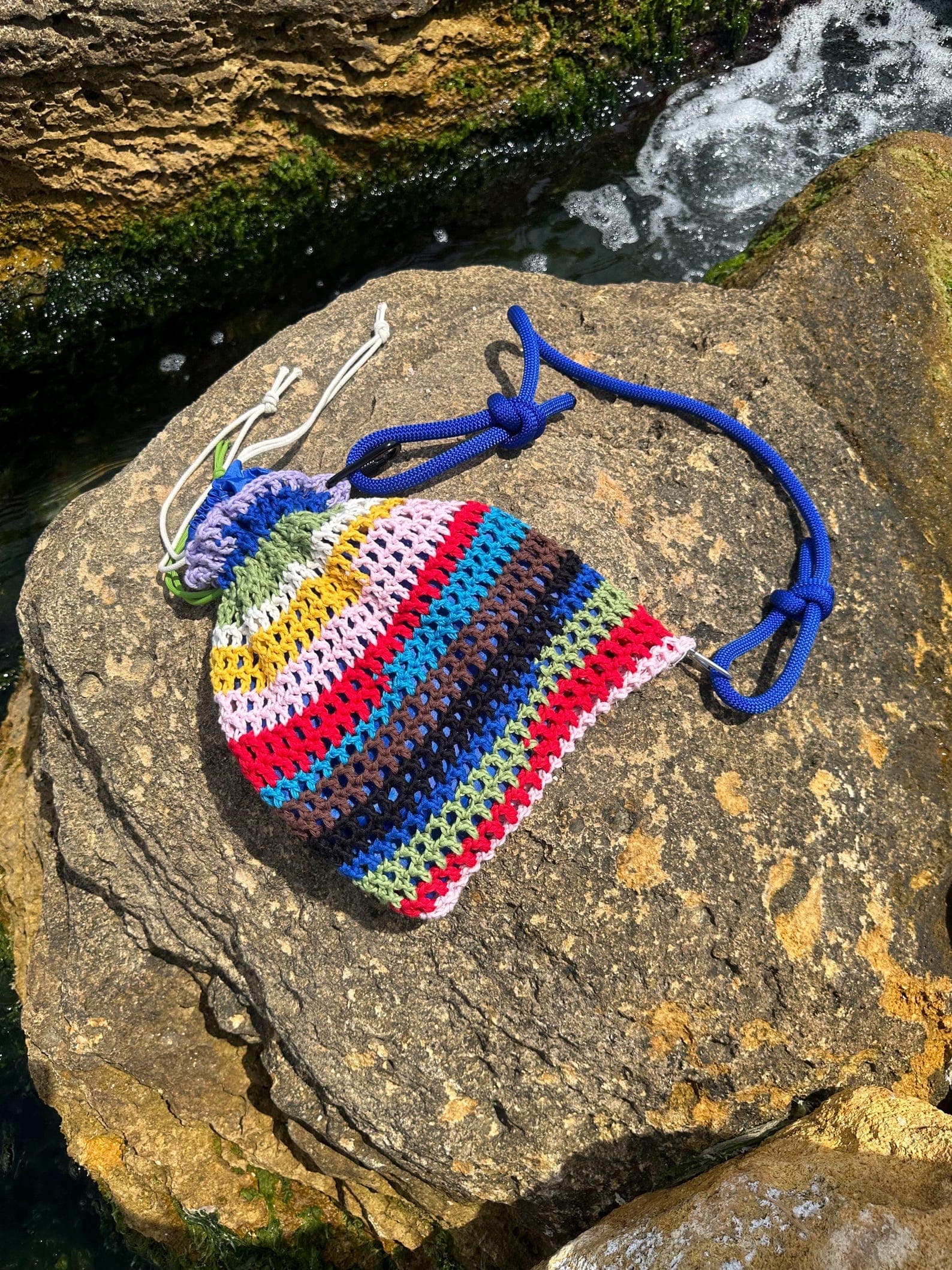 Crossbody Mesh Bag